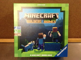 Minecraft Builders & Biomes Board Game - New Open Box