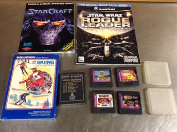 Video Games (sega Game Gear, Atari, Intellivison) Strategy Guides (nintendo Gamecube, PC)