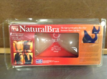 NaturalBra Soft Gel Strapless Bra - C Cup Size