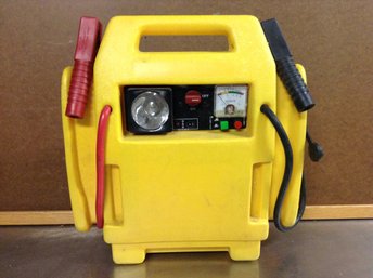 Emergency Car Battery Charger And Air Pump