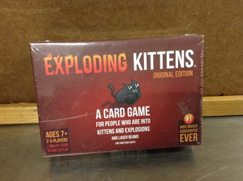 New Sealed Exploding Kittens Original Edition Card Game