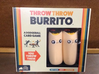 New Sealed Throw Throw Burrito Dodgeball Card Game