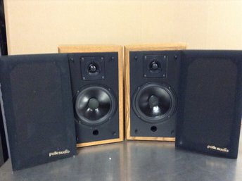 Pair Of Polk Audio Monitor Series 4 Speakers