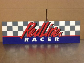 Vintage Arcade Marquee Topper - Redline Racer