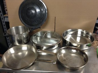 Cookware - Pots, Lids, Frying Pans