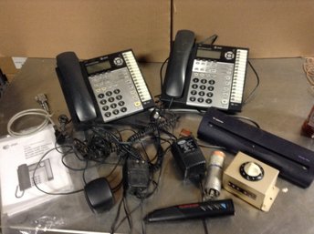 Office / Business Phones, Power Adapters, Bar Code Scanner, Electronics