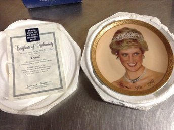 Princess Diana Porcelain Collector's Plate