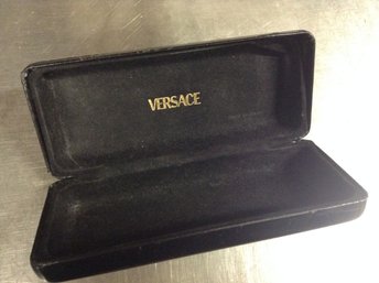 Vintage Versace Designer Eye Glasses Case Only