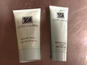 Estee  Lauder 1.7 FL OZ Foaming Cleanser And 1 FL OZ Refirming Lotion - Vintage Cosmetics