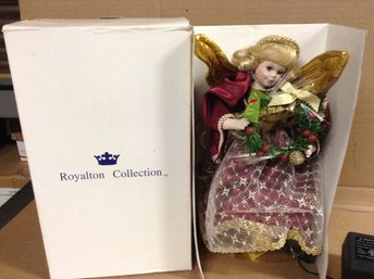 Very Nice Royalton Collection Angel Christmas Tree Topper New