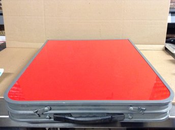 Red 46.25'x19.25'x21.5' Portable Foldable Table With Handle