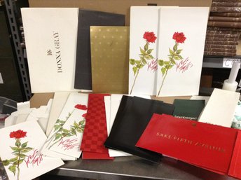 Large Lot Of Vintage Gift Boxes (bloomingdales, Lord&taylor, Saks 5th Ave, Macys)