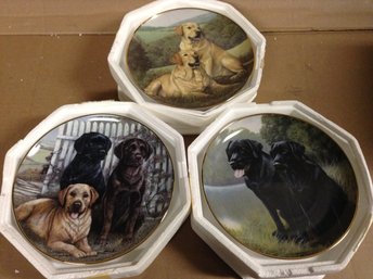 Dogs - Franklin Mint Collector Limited Edition Plates