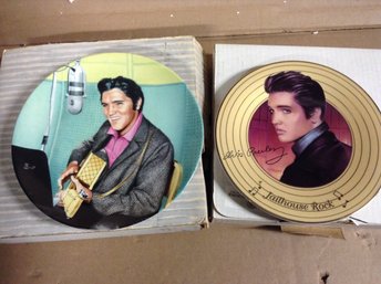 Elvis Presley - Delphi And Bradford Exchange Collector Plates