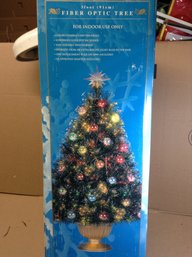 3 Foot Tall Fiber Optic Christmas Tree