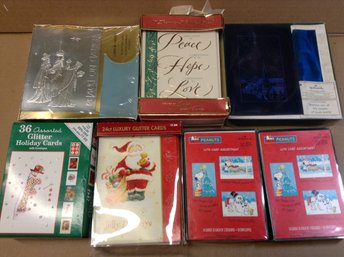 Large Lot Of Christmas / Holiday Greeting Cards