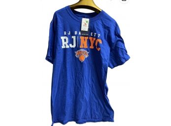 NWT New York Knicks RJ Barrett Fanatics NBA T-Shirt Size XL