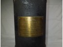 Inert 73.9 Lbs 155mm Artillery Steel Military Projectile Shell Used At Chateau Thierry & Argonne Campaign