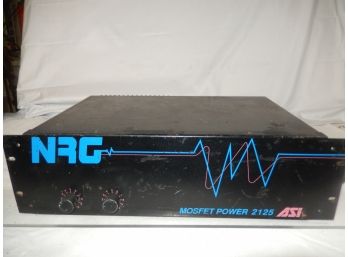 NRG Mosfat Power 2125 Power Amplifier
