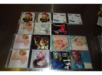 Lot Of Madonna Music CDs