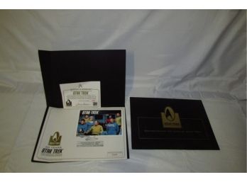 (2X) 30 Years Star Trek Commemorating Limited Edition 1996 Stamp Set