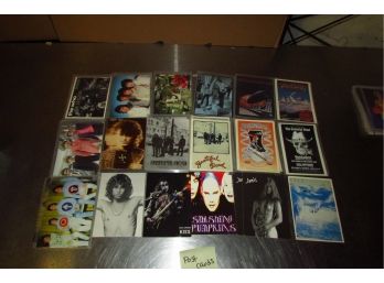 New Old Stock Vintage Postcard Lot (Led Zeppelin, The Who, Kiss, Smashing Pumpllins, Grateful Dead, Doors)