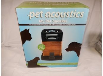 Pet Acoustic Speaker
