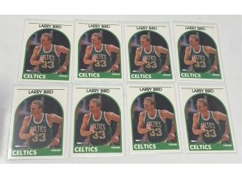 Lot Of 9 1989 Hoops Larry Bird #150 Cards