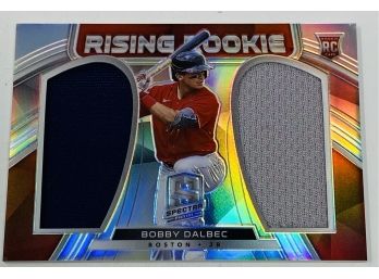 2021 Panini Spectra Bobby Dalbec Rising Rookie Patch RC Holo Silver