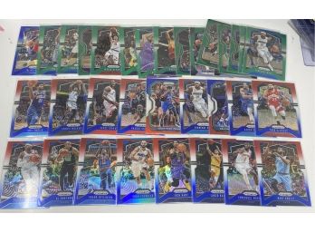 Lot Of 33 Panini Prizm Basketball Cards All Are Colored Parallels