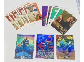 Lot Of 14 Corey Maggette Cards RCs, Numbered, Slamborre /999