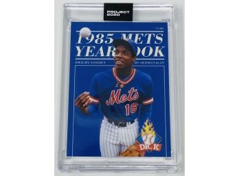 Project 2020 Dwight Gooden 1985 Mets Yearbook #284