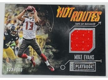 2015 Panini Playbook Mike Evans Hot Routes Patch /199