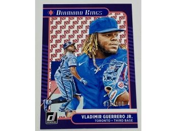 2020 Donruss Baseball Vladimir Guerrero Jr Diamond Kings /100