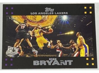 2007 Topps Kobe Bryant #24 Card