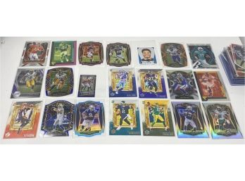 Lot Of 21 NFL Rookie Cards Lots Of Die Cuts And Parallels Waddle Chase Pitts Hurts Dobbins Love