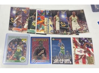 Lot Of 13 Shawn Kemp Cards Rookie