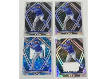 2020 Panini Chronicles Spectra Jorge Solar Silver And Patch Lot /99