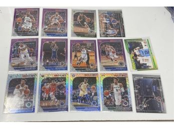 Lot Of 14 Hoops Cards Shimmer, Purple, Scope Parallels