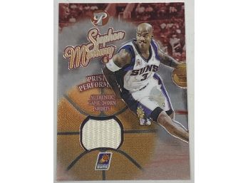 2002-03 Topps Pristine Basketball Stephon Marbury Game Worn Shorts Patch Relic