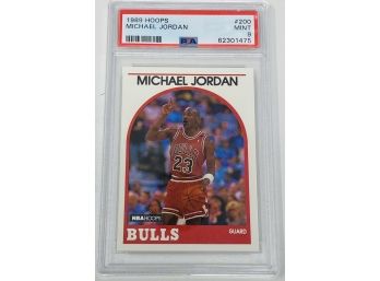 1989 Hoops Michael Jordan #200 PSA 9