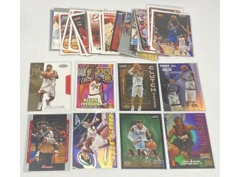 Lot Of 33 Allen Iverson Cards