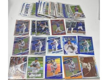 Lot Of 75 New York Mets Cards Degrom Peterson Gimenez Conforto Syndrrgaard