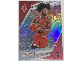 2019-20 Chronicles Phoenix Coby White #576 Holo Silver Rookie Card