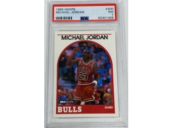 1989 Hoops Michael Jordan #200 PSA 7