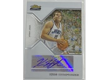 2005 Topps Finest Kris Humphries Auto /299 Rookie Card