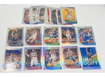 Lot Of 27 2019 Hoops Premium Stock Cards All Silver Holo