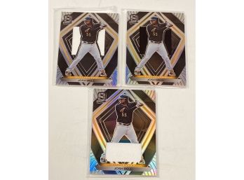 2020 Panini Chronicles Spectra Josh Bell Lot Of 3 Patch Silvers