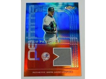 2004 Topps Finest Andy Pettitte Refractor Patch