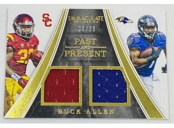 2016 Immaculate Buck Allen Past & Present Dual Patch /25